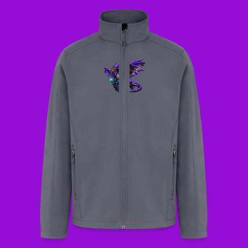 Neon Dragon and Battle Mage - Men’s Soft Shell Jacket