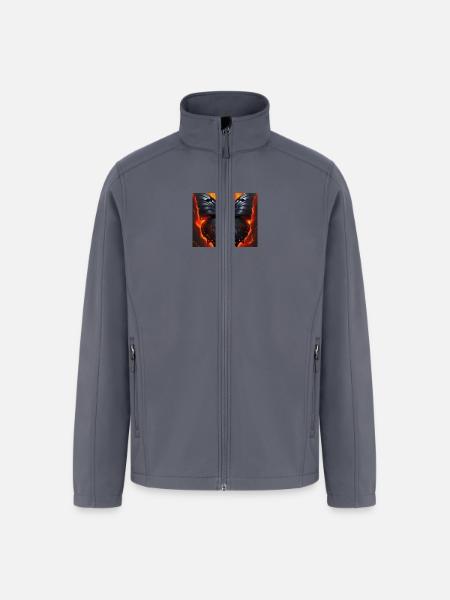 DZGN - Men’s Soft Shell Jacket - gray