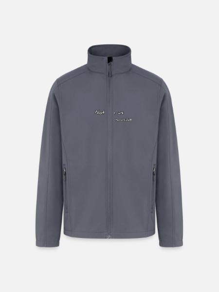 Not like us Yardside - Men’s Soft Shell Jacket - gray