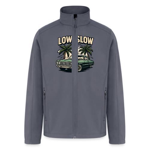Classic Lowrider Car | Low & Slow Retro T-Shirt - Men’s Soft Shell Jacket
