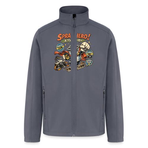 Analog Supplies Retro Film Camera Hero - Men’s Soft Shell Jacket