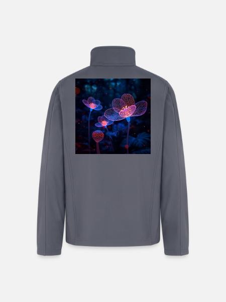 Lumen Lense - Men’s Soft Shell Jacket - gray