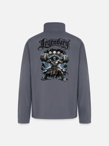 Legendary Thunderbruiser Titan  - Men’s Soft Shell Jacket - gray