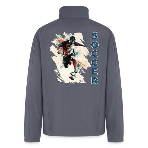Soccer Power Move - Men’s Soft Shell Jacket