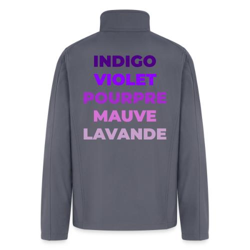 Shades of purple - Men’s Soft Shell Jacket
