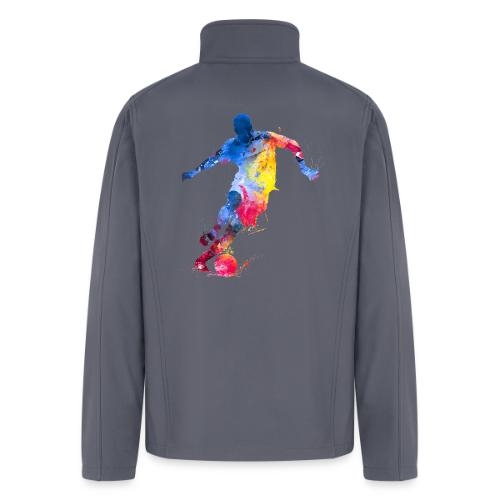 Soccer: Splash Kick - Men’s Soft Shell Jacket