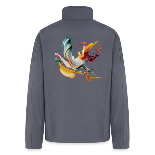 Abstract Chaos - Men’s Soft Shell Jacket