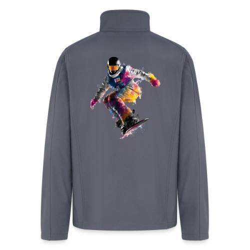Snowboarding: Frozen Palette - Men’s Soft Shell Jacket