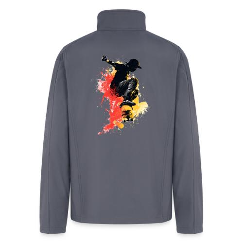Skateboarding: Splash of Motion - Men’s Soft Shell Jacket