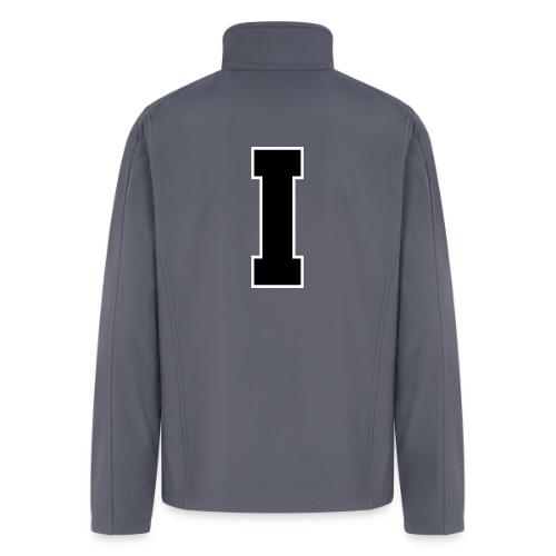 Varsity Letter I Collegiate Monogram - Men’s Soft Shell Jacket