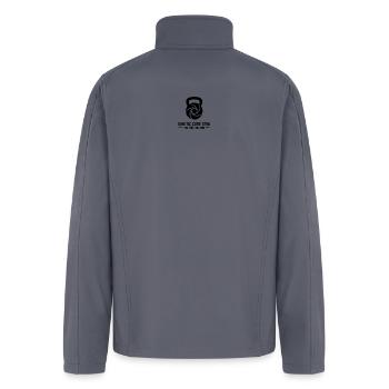 Kinetic Core Gym - Men’s Soft Shell Jacket - gray - Back