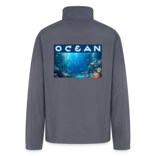 Ocean: Coral Carnival - Men’s Soft Shell Jacket