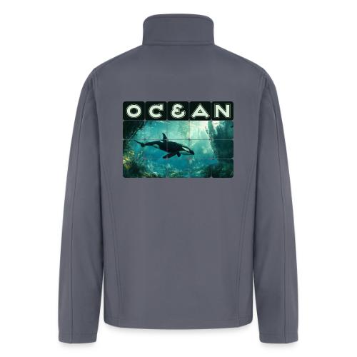 Ocean: Silent Hunter - Men’s Soft Shell Jacket
