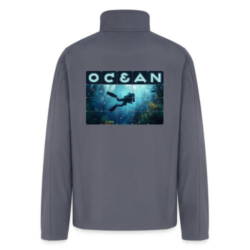 Ocean: Beneath the Blue - Men’s Soft Shell Jacket