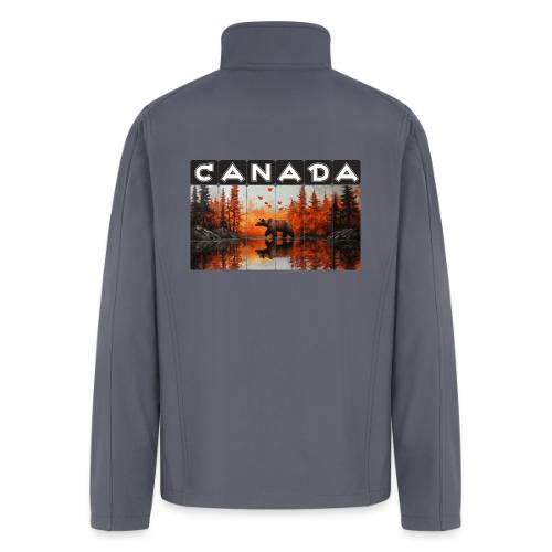 Canada Wilderness Art - Men’s Soft Shell Jacket