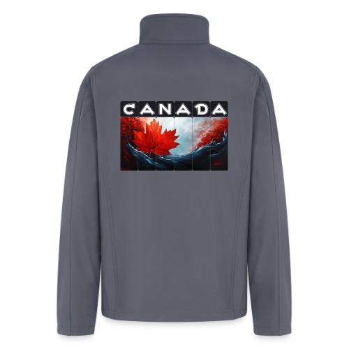 Canada Icon in Color - Men’s Soft Shell Jacket