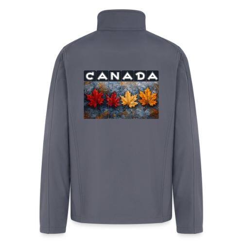 Colorful Canada Style - Men’s Soft Shell Jacket