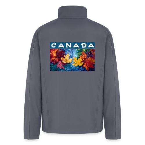 Canada in Brushstrokes - Men’s Soft Shell Jacket