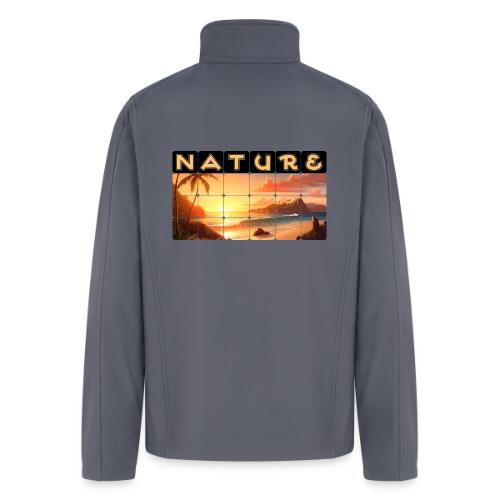 Nature: Tropical Twilight - Men’s Soft Shell Jacket