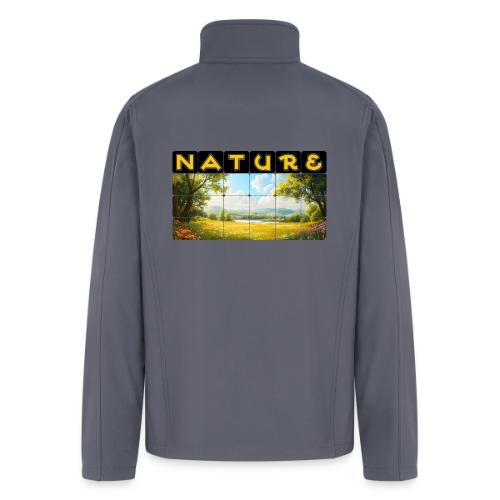 Nature: Summer Fields - Men’s Soft Shell Jacket