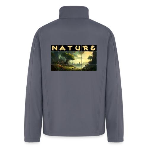 Whispers of Green Peaks - Men’s Soft Shell Jacket