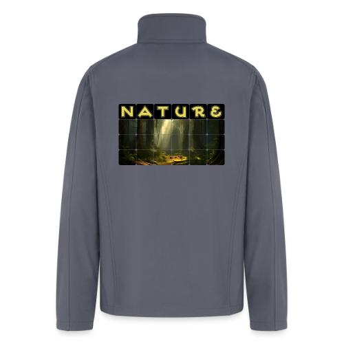 Nature: Sunlit Canopy - Men’s Soft Shell Jacket
