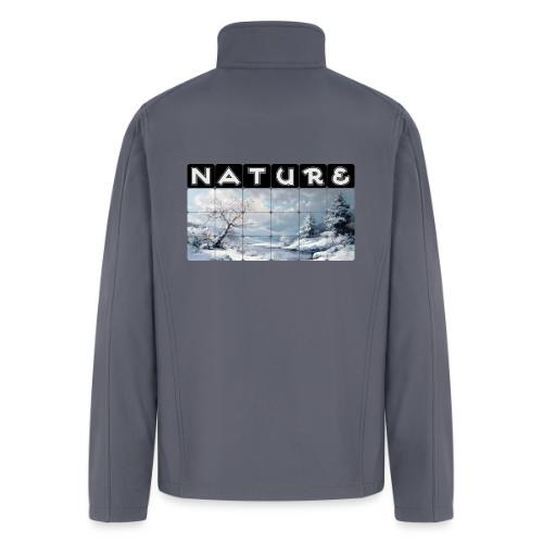 Nature: Winter Embrace - Men’s Soft Shell Jacket