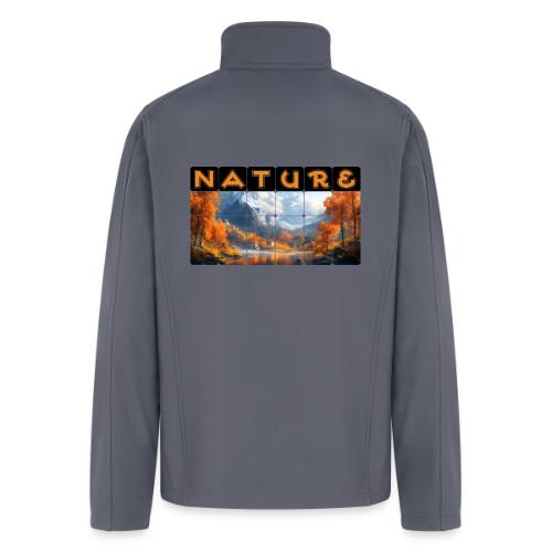 Nature: Golden Autumn Escape - Men’s Soft Shell Jacket