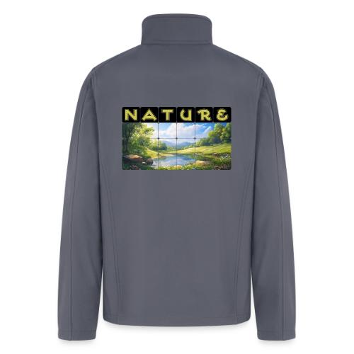 Nature: Springtime Serenity - Men’s Soft Shell Jacket