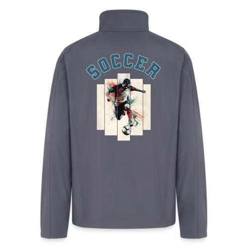 Soccer Vibes - Men’s Soft Shell Jacket