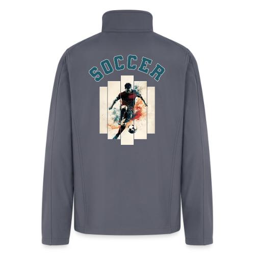 Soccer Mode On - Men’s Soft Shell Jacket
