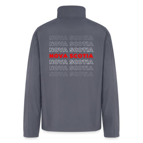 Nova Scotia Script - Men’s Soft Shell Jacket