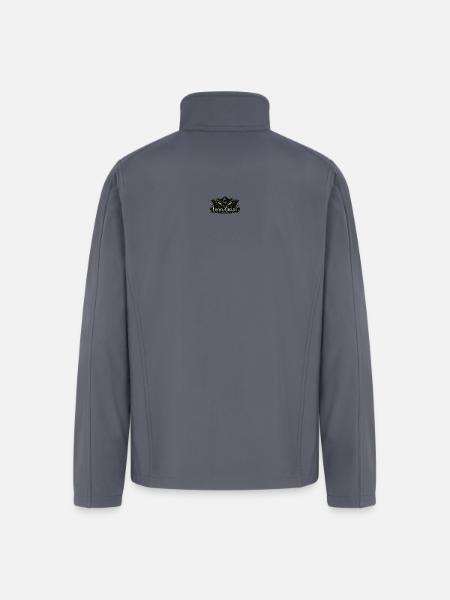Lovely Grizzly Twitch Logo - Men’s Soft Shell Jacket - gray
