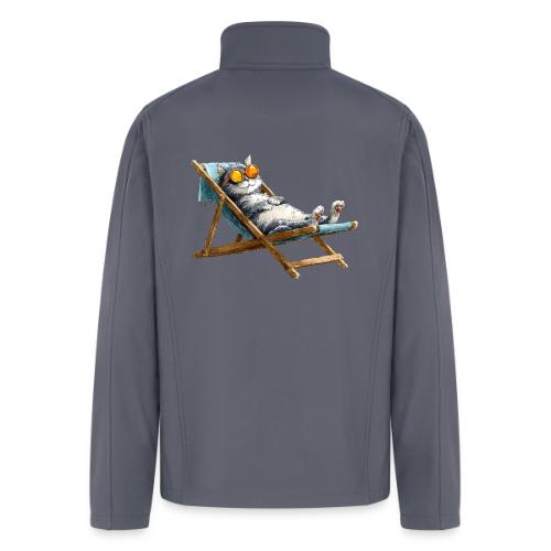 Sunshine Cat Mode - Men’s Soft Shell Jacket