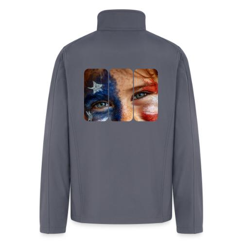 USA: Patriot Gaze - Men’s Soft Shell Jacket