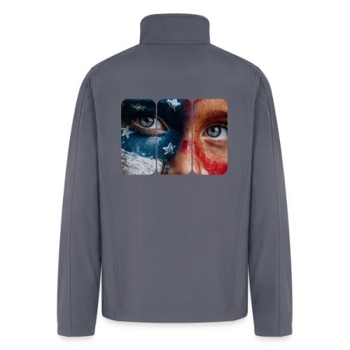USA: Star-Spangled Glance - Men’s Soft Shell Jacket