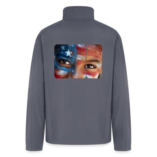 USA: Eyes of the Flag - Men’s Soft Shell Jacket