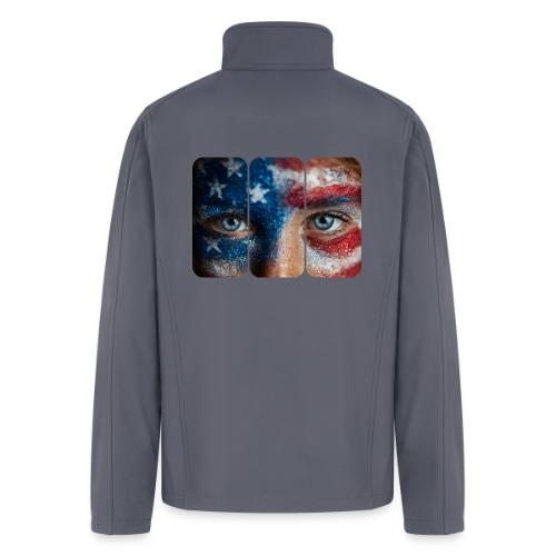 USA: Stars in Her Eyes - Men’s Soft Shell Jacket