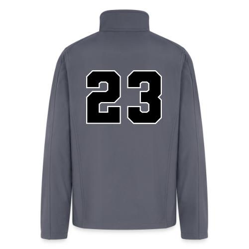 Varsity Number 23 Athletic Style - Men’s Soft Shell Jacket