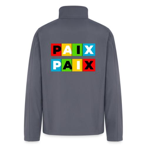 Peace in Colour - Men’s Soft Shell Jacket