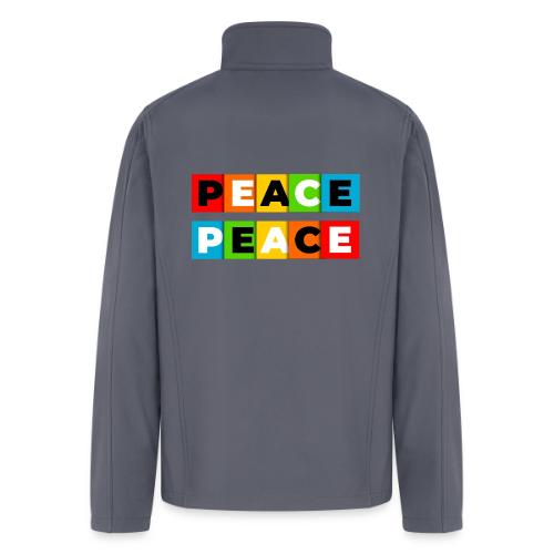 Colorful Peace - Men’s Soft Shell Jacket