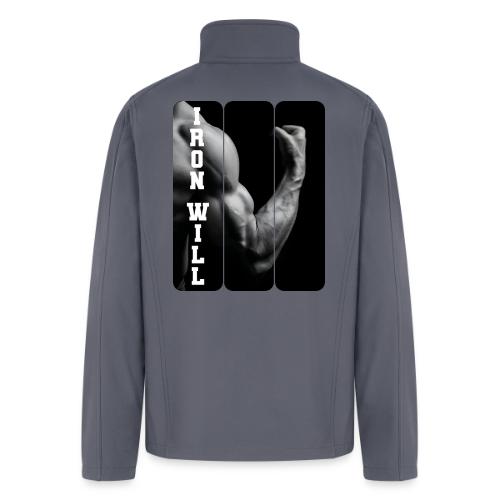 Bodybuilding: Iron Will - Men’s Soft Shell Jacket