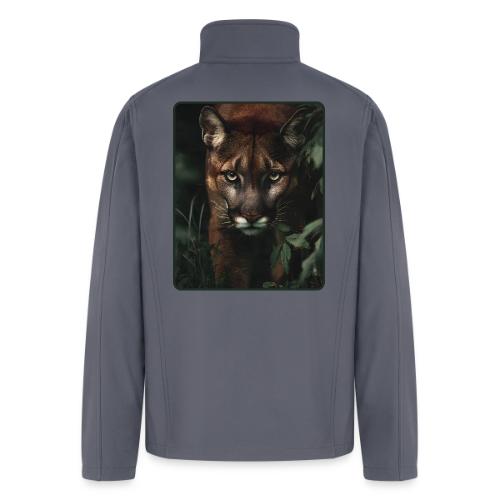 Cougar Jungle Predator Design - Men’s Soft Shell Jacket