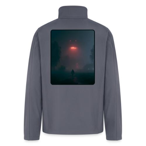 Mysterious UFO Encounter Design - Men’s Soft Shell Jacket