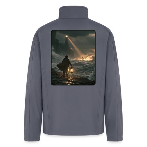 The Lone Lightkeeper's Beacon - Men’s Soft Shell Jacket