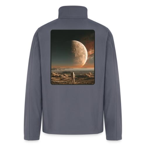 Astronaut on an Alien Moon - Men’s Soft Shell Jacket