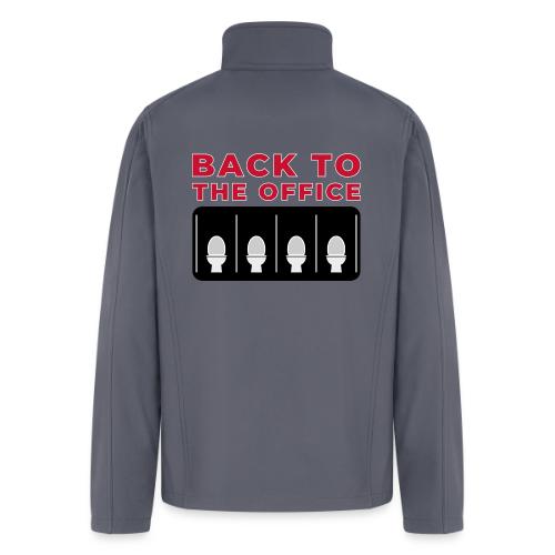 Back to the Office Satire Design - Men’s Soft Shell Jacket