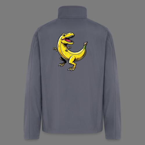 Bananasaurus REX – Funny T-Rex Banana Design - Men’s Soft Shell Jacket