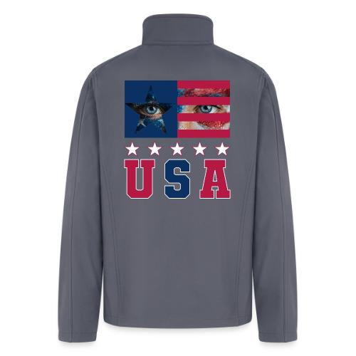 Stars and Vision USA - Men’s Soft Shell Jacket