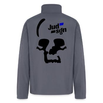 Skull Art - Men’s Soft Shell Jacket - gray - Back